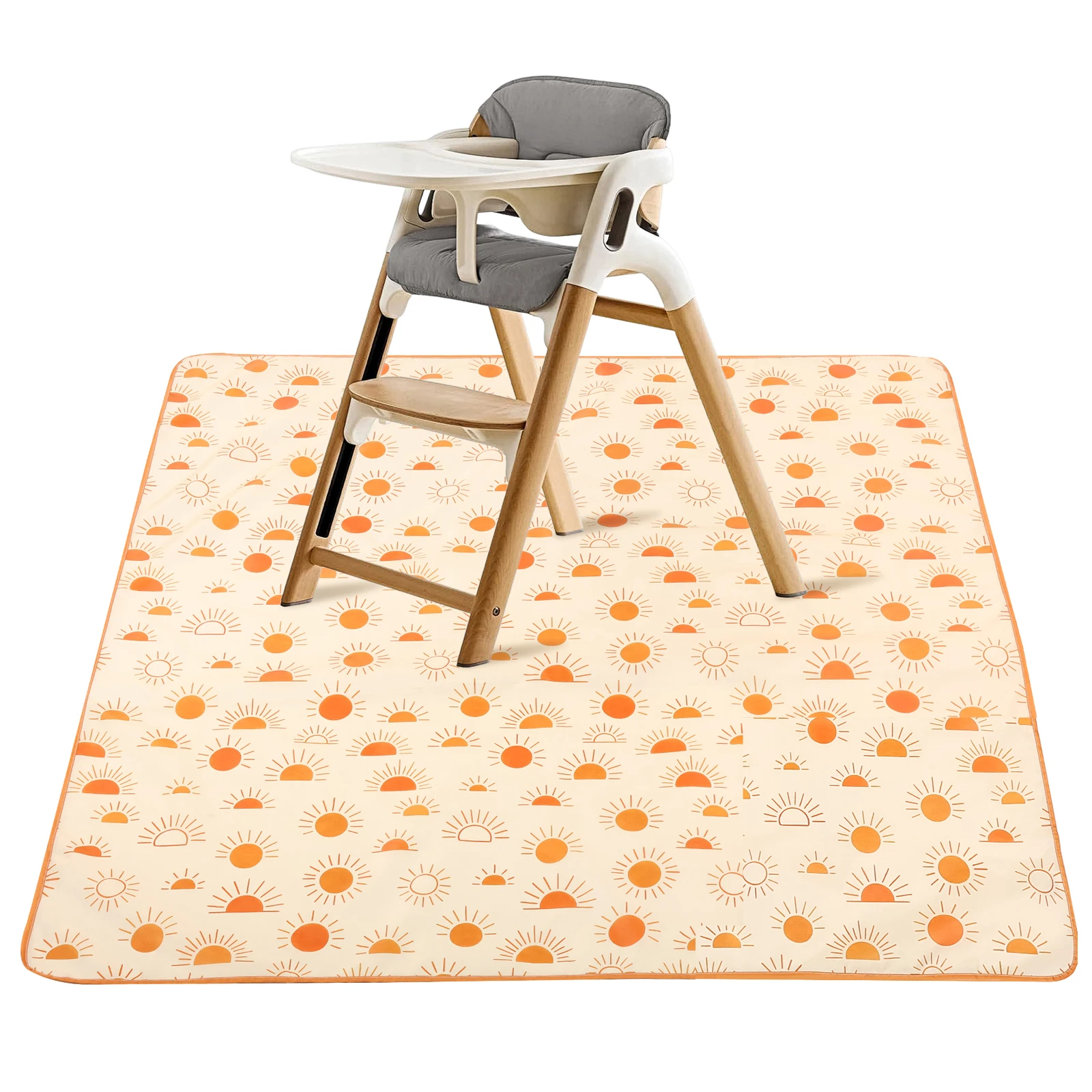 Highchair Splash Mat - Baby High Chair Splat Mat Dining