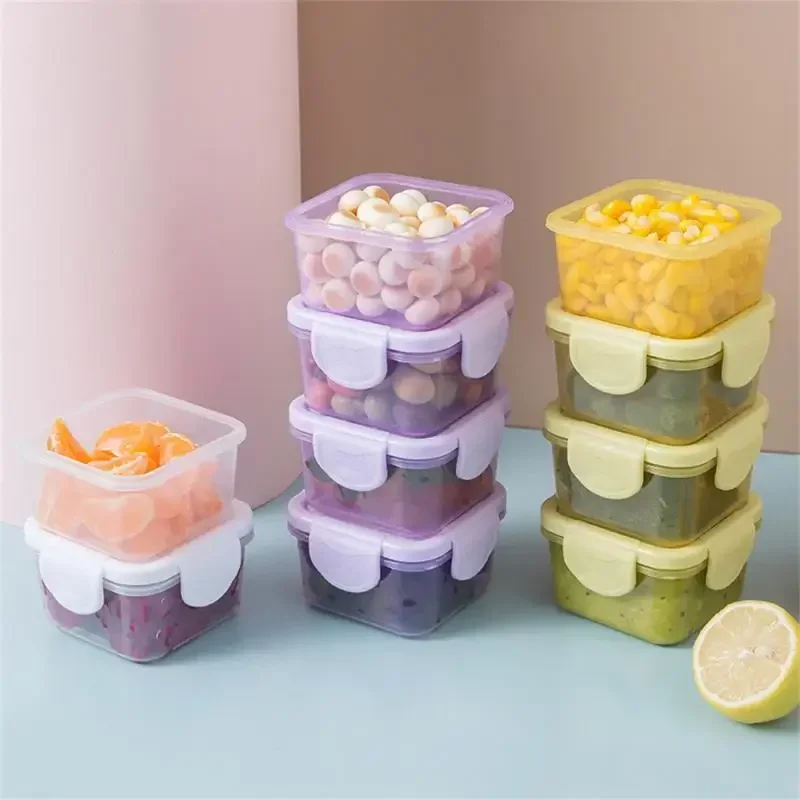 4Pcs Mini Food Storage Contain - Baby Food Jars Glass ulasan dan harga