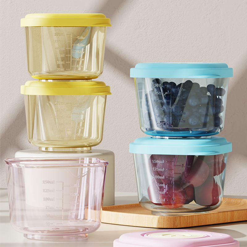 6 Pcs Baby Food Storage Contai - Baby Food Jars Glass ulasan dan harga