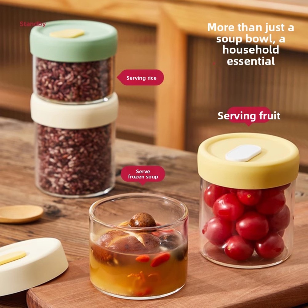 Glass Frozen Soup Packaging Bo - Baby Food Jars Glass ulasan dan harga