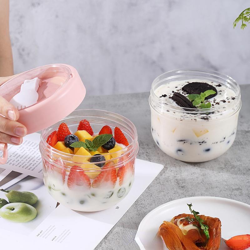 Large Capacity Salad Oatmeal C - Baby Food Jars Glass ulasan dan harga