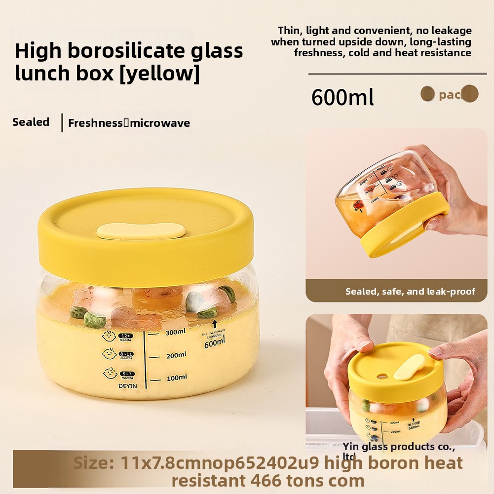 Glass Food Storage Container A - Baby Food Jars Glass ulasan dan harga